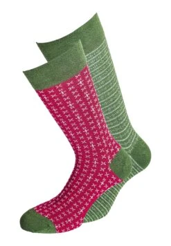 XMAS EDITION 2PACK BAMBOO FIBER - Skarpety - Red Green 8 XMAS EDITION 2PACK BAMBOO FIBER - Skarpety - Red Green -sklep Next f3a9fbb9f7f64d9586937e51df7e905b