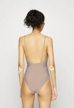 Becksöndergaard STRIBA BLY FRILL SWIMSUIT - Kostium Kąpielowy - Sorrel Brown 7 Becksöndergaard STRIBA BLY FRILL SWIMSUIT - Kostium Kąpielowy - Sorrel Brown -sklep Next f4e5a5982cdd425486e127919f1a8ffb