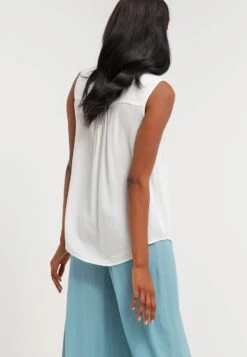 Kaffe AMBER - Bluzka - Chalk -sklep Next f5872ea2f9a542cfbc03e4948ef44761