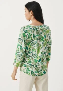 Part Two RIEKESPW TS - Bluzka Z Długim Rękawem - Green Flower -sklep Next f5956a8323064d508cb906c281af561a
