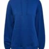 Pieces PCCHILLI LS OVERSIZED NOOS BC - Bluza Z Kapturem - Mazarine Blue