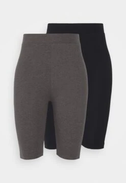 Even&Odd 2 PACK - Szorty - Black/mottled Dark Grey 10 Even&Odd 2 PACK - Szorty - Black/mottled Dark Grey -sklep Next f6ed392d76af4476be7d9595f2c27ef9