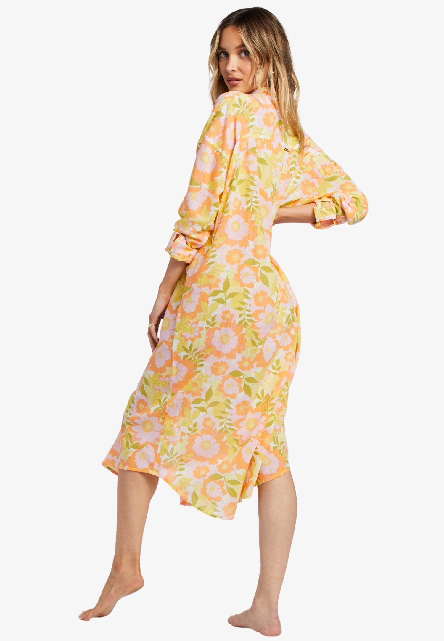 Billabong DAYLIGHT DREAMIN ROBE - Akcesoria Plażowe - Orange Peel 2 Billabong DAYLIGHT DREAMIN ROBE - Akcesoria Plażowe - Orange Peel - obrazek 2