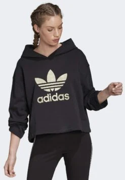 Adidas Originals PREMIUM HOODIE - Bluza Z Kapturem - Black