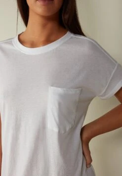 Intimissimi ULTRAFRESH - Koszula Nocna - Bianco -sklep Next fbcf0d2d2c214ee58ae536fef11a44a6