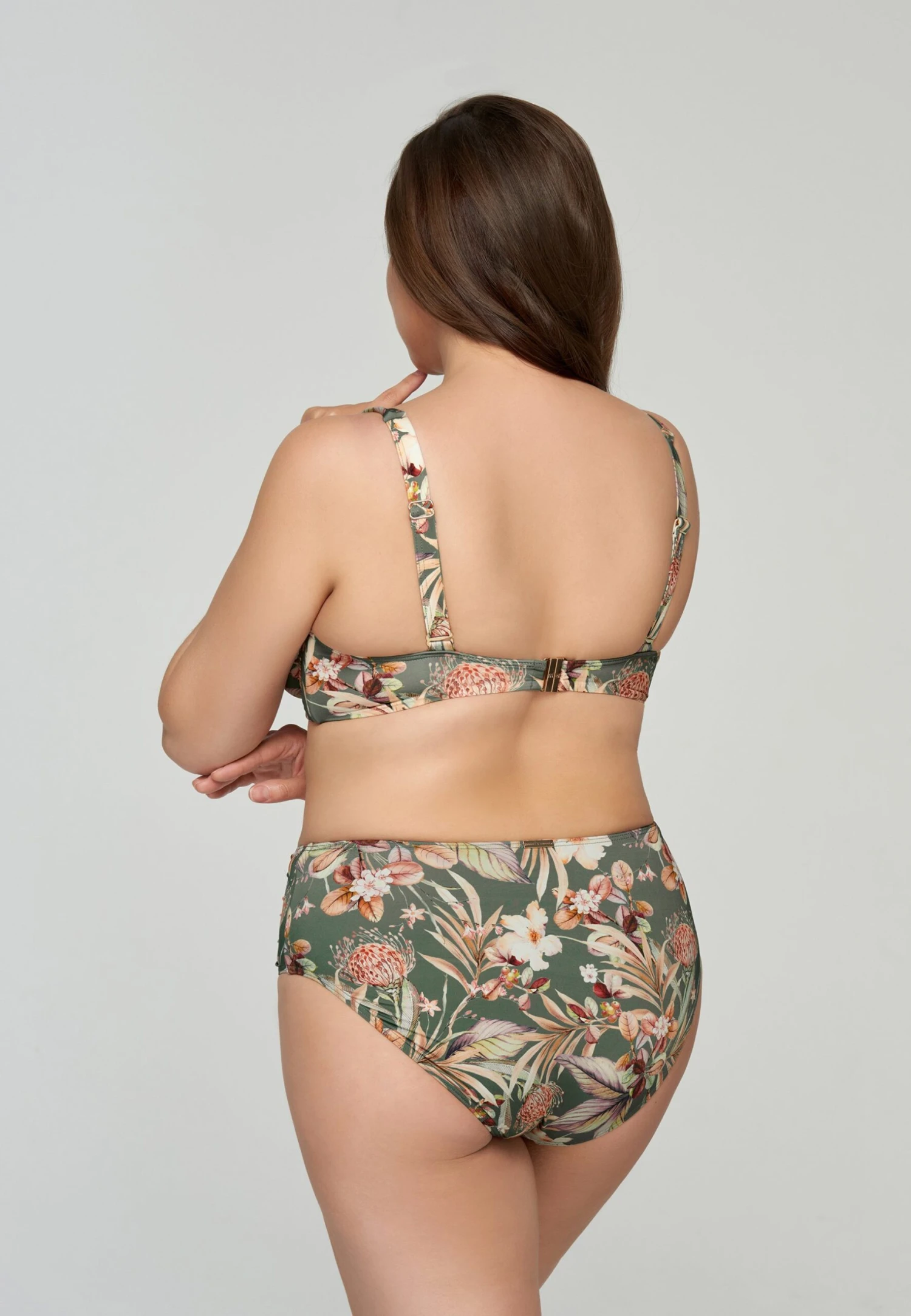 HAZEL - Góra Od Bikini - Olive Multi Ol Mc 3 HAZEL - Góra Od Bikini - Olive Multi Ol Mc - obrazek 3