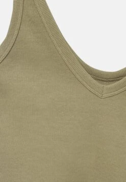 PULL & BEAR BASIC - Top - Khaki -sklep Next ff6d2b5204594f1e8687d09845283323