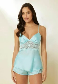 Yamamay PRIMULA COLOR - Spodnie Od Piżamy - Acqua Marina